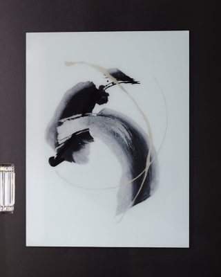 Jenise Wall Art, Black/Silver/Champagne