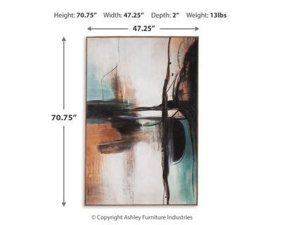 Brunonia Wall Art Dimensions