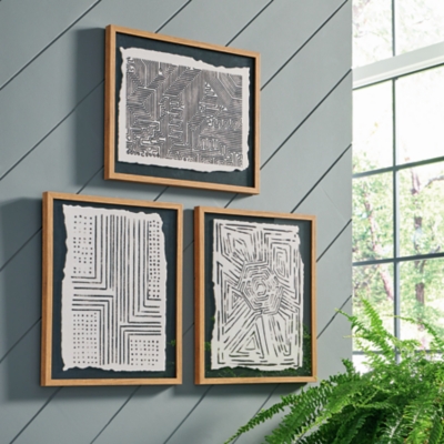 Wonderstow Wall Art (Set of 3) | Ashley