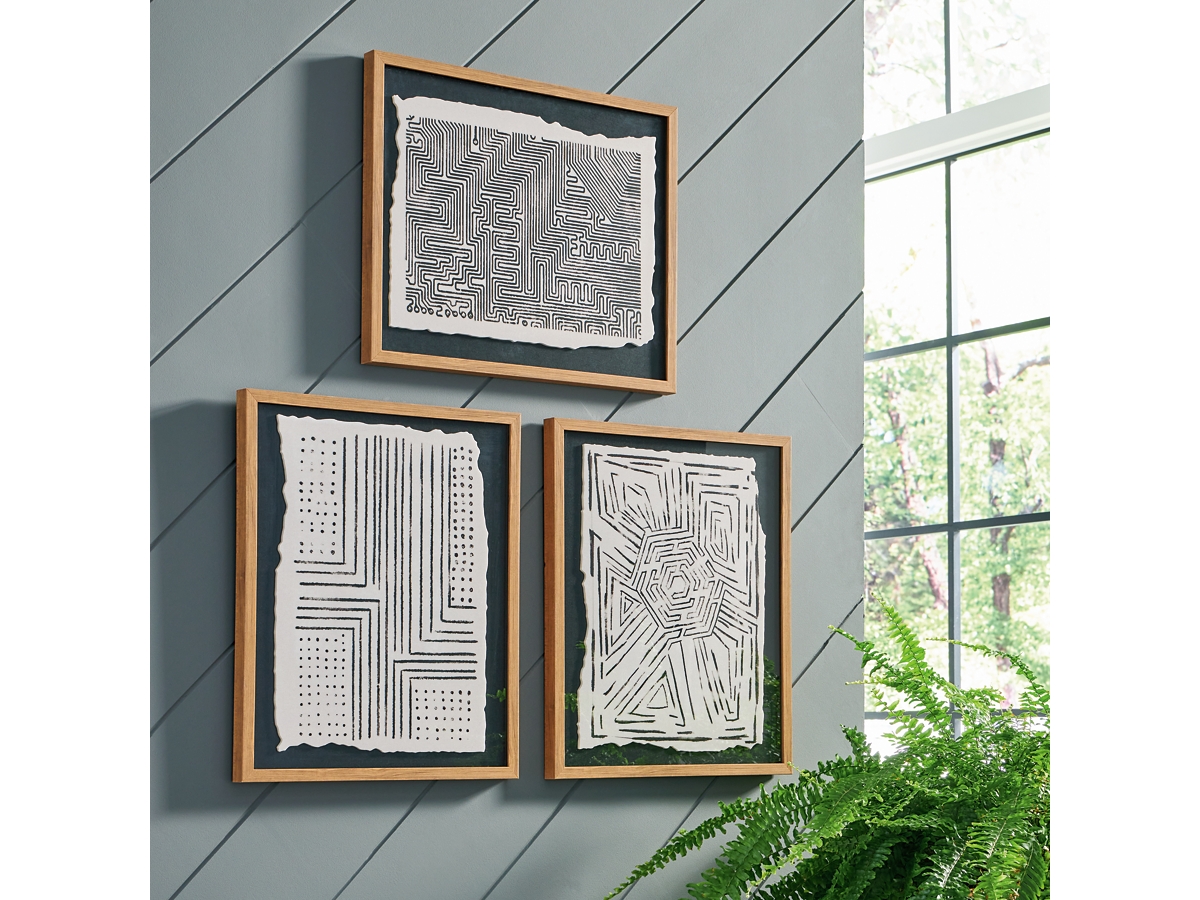 Wonderstow Wall Art (Set of 3) | Ashley