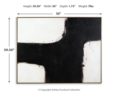 Reighlea Wall Art Dimensions