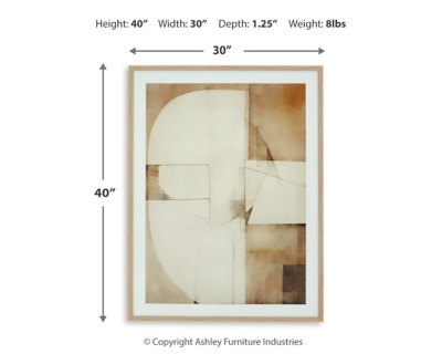 Corlain Wall Art Dimensions