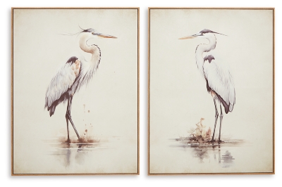 アート・オブ・アクサン（５５ＣＤ）The Art of ACCENT Aubinell Wall Art (Set of 2) | Ashley