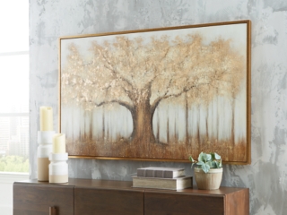 洋書 The art of wood and tone Philyra Wall Art | Ashley