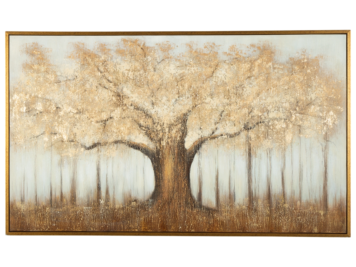 Dalewick Forest Treescape Wall Art | Ashley