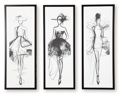 Mckerrick Wall Art Set (Set of 3), , large