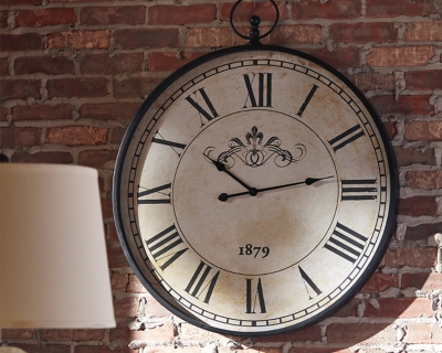 Augustina Wall Clock Ashley Furniture Homestore