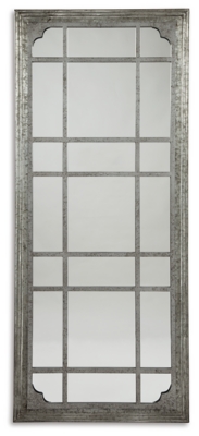 Rent Ashley Evesen Floor Mirror with Storage at Rent-A-Center