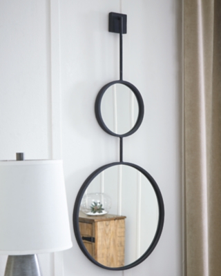 Brewer Accent Mirror, Black