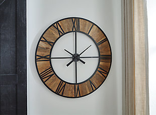 Byram Wall Clock, , rollover