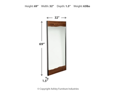 Panchali Floor Mirror, , large