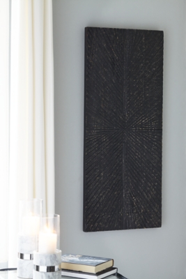 Lenora Wall Decor, Antique Black