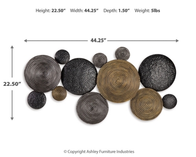 Emsley Wall Decor Dimensions