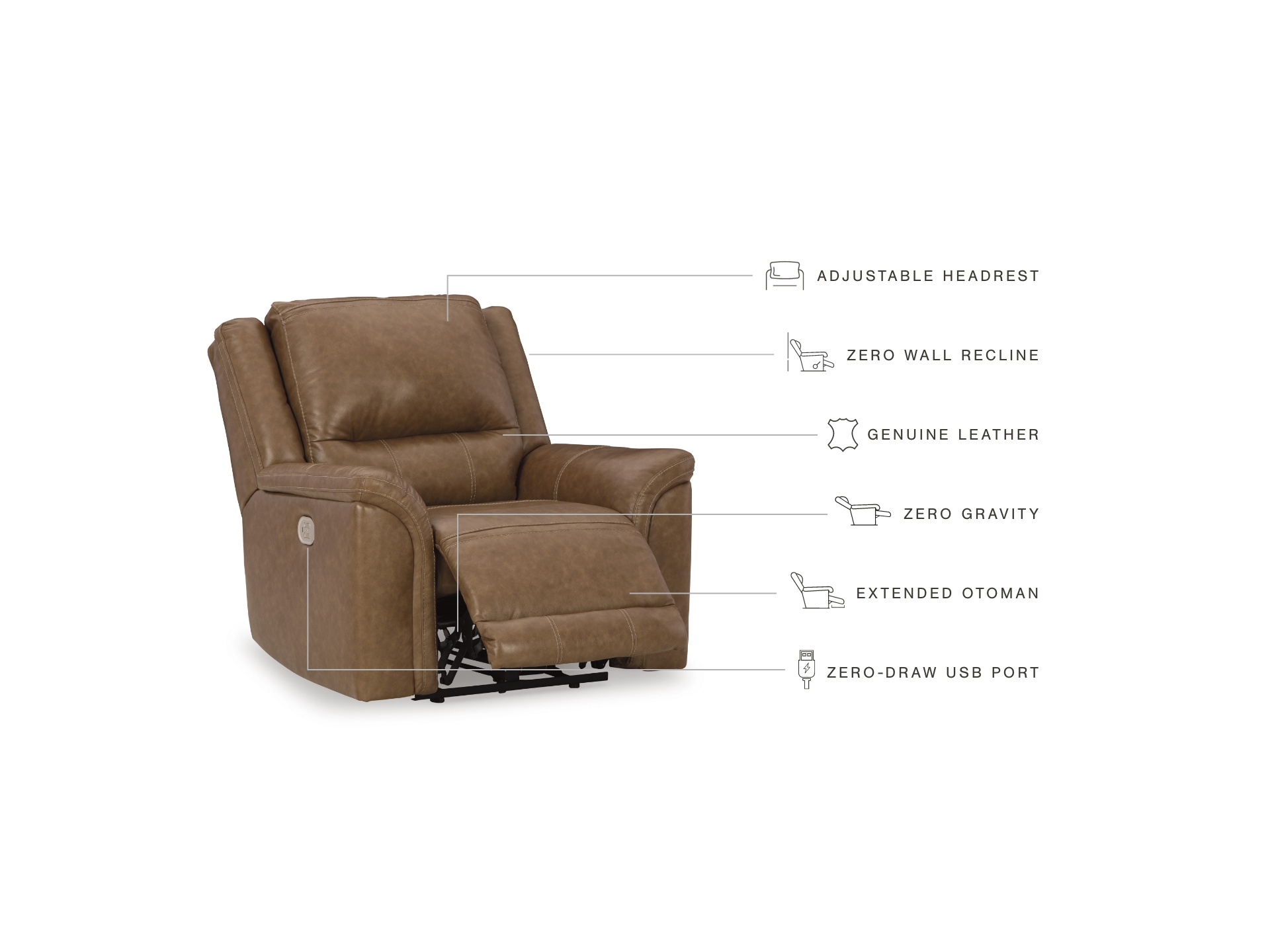 Image 3 of Trasimeno Sofa and Loveseat   Caramel 