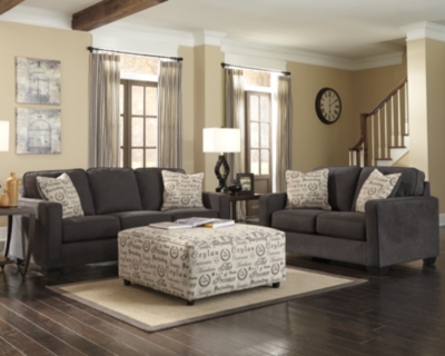 Alenya Sofa Loveseat And Ottoman Ashley Furniture Homestore