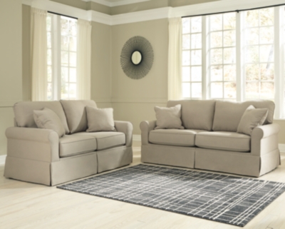 Senchal Sofa And Loveseat Set Ashley Furniture Homestore