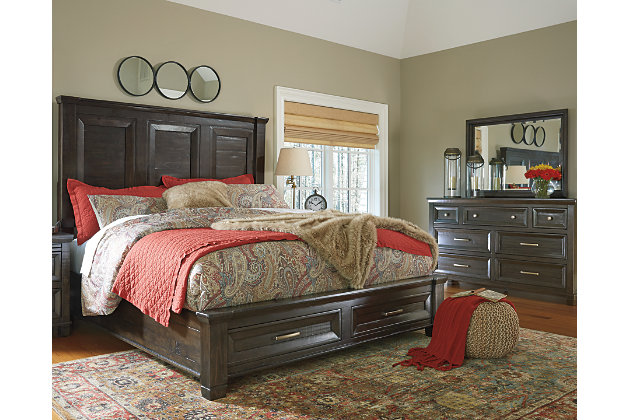 townser 5-piece queen bedroom | ashley furniture homestore