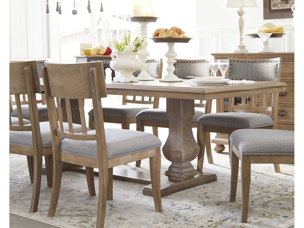 Ashley dining room table set discount
