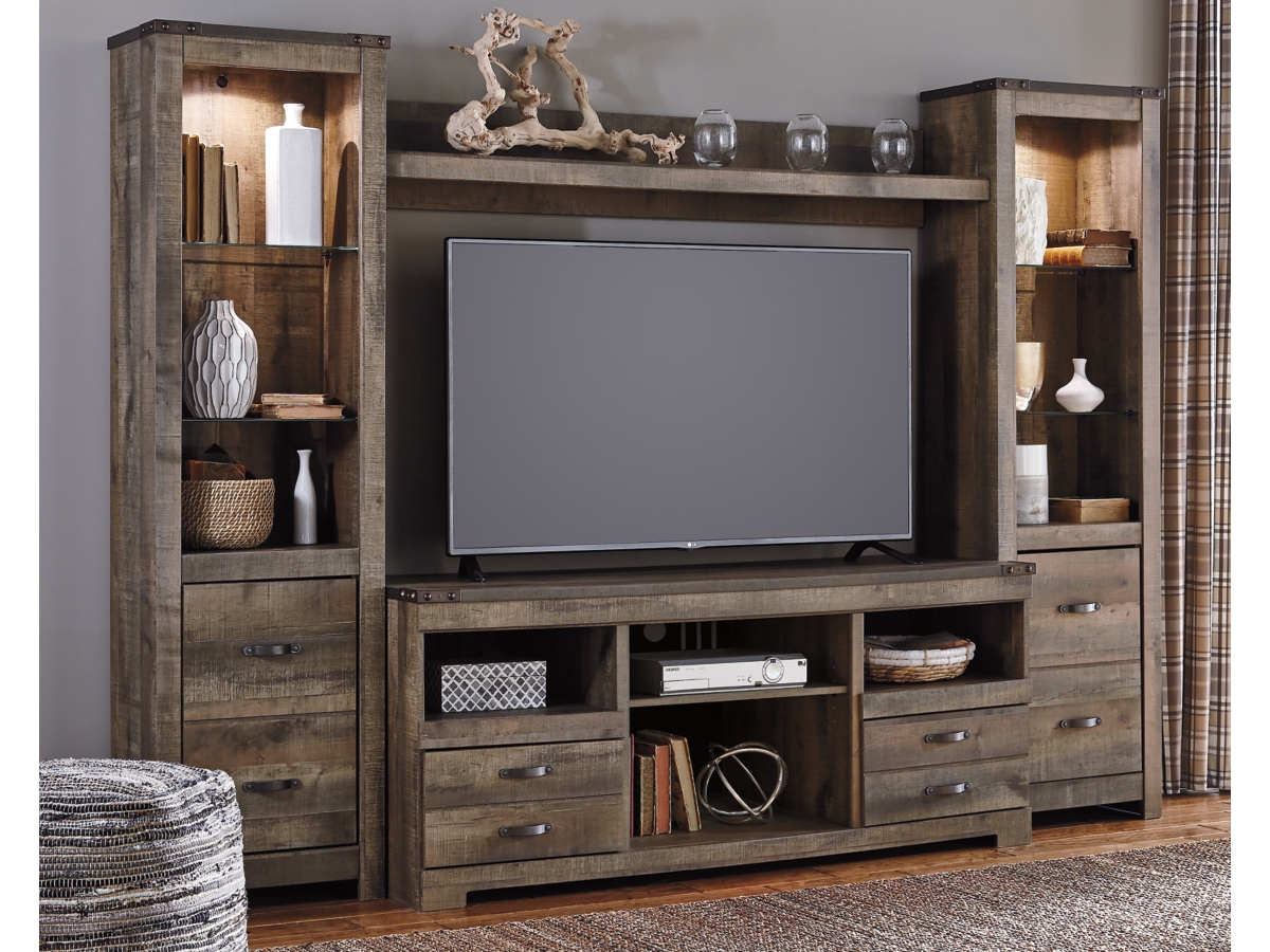 Entertainment center 2024 with tv