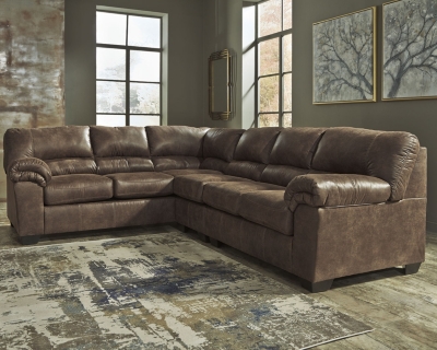 Bladen 3-Piece Sectional, Coffee, rollover