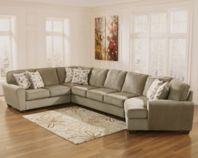Patola Park 4 Piece Sectional With Cuddler Ashley Furniture