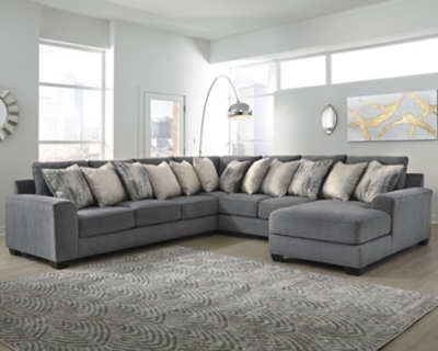 Castano 4 Piece Sectional With Chaise Ashley Furniture Homestore