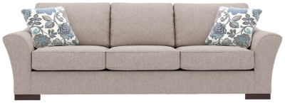 Bantry Nuvella® Sofa and Pillows, Slate, large