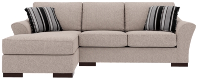 Bantry Nuvella® 2-Piece Sectional and Pillows, Slate, large