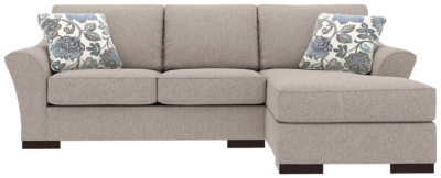 Bantry Nuvella® 2-Piece Sectional and Pillows, Slate, large