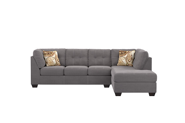 pitkin sectional and pillows | ashley furniture homestore
