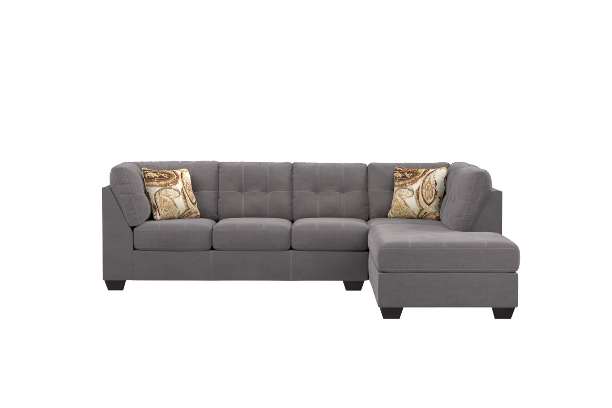 Pitkin Sectional And Pillows Ashley