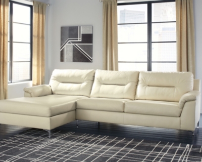 Tensas 2-Piece Sectional with Chaise, Ice, large