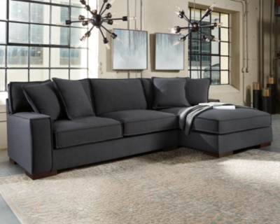 Affordable Furniture Marcey Nickel 2-Piece Sectional