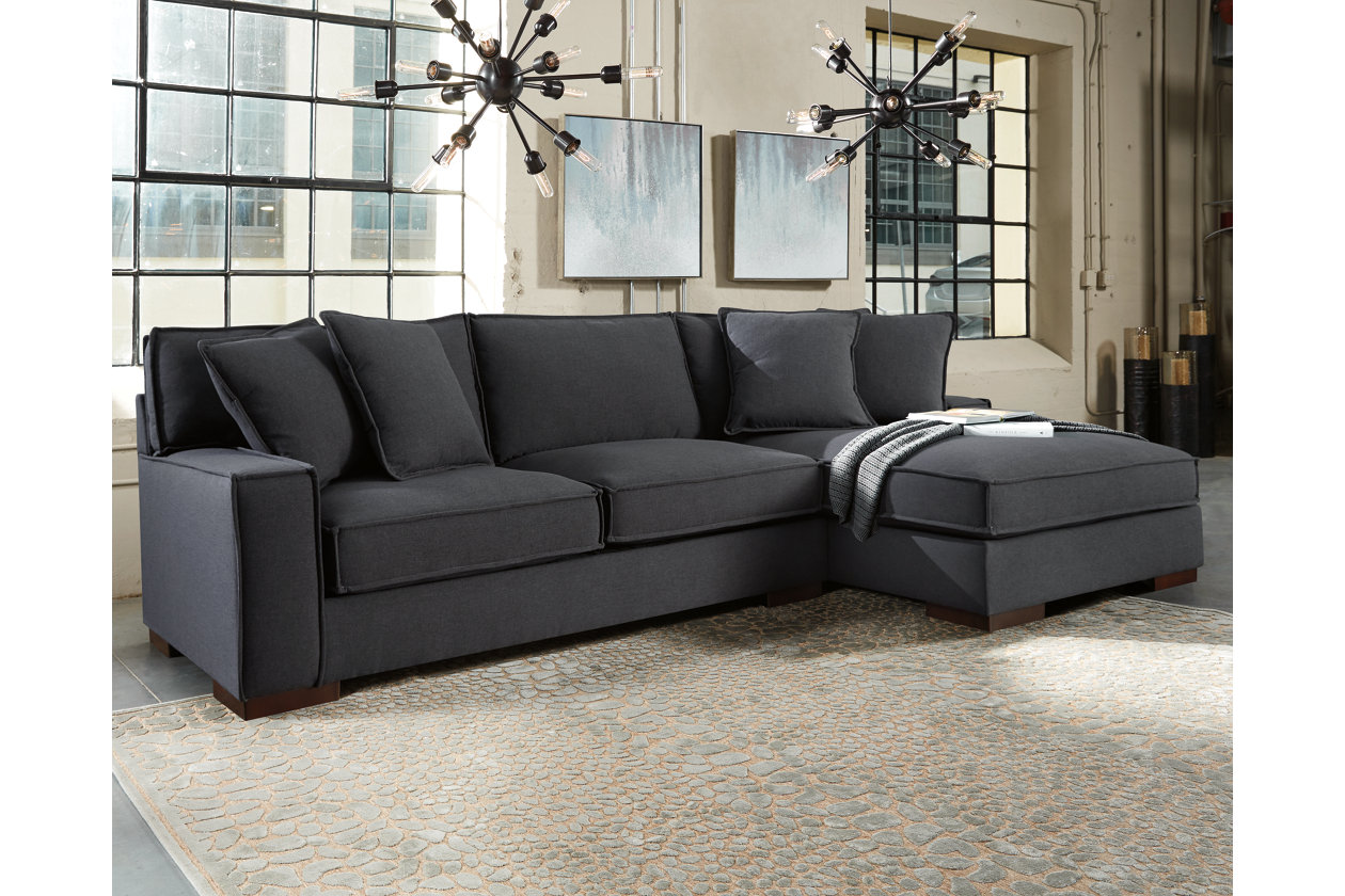 Gamaliel 2 Piece Sectional With Chaise Ashley Furniture Homestore