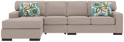 Ashlor slate outlet sectional