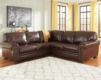 Banner 2-Piece Sectional, Coffee, large