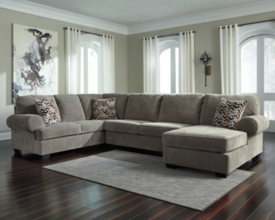 Jinllingsly 3 Piece Sectional With Chaise Ashley Furniture Homestore
