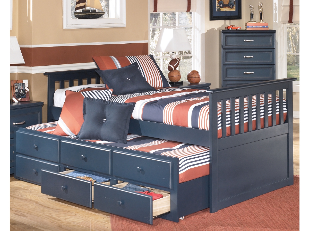 Leo Twin Trundle Bed