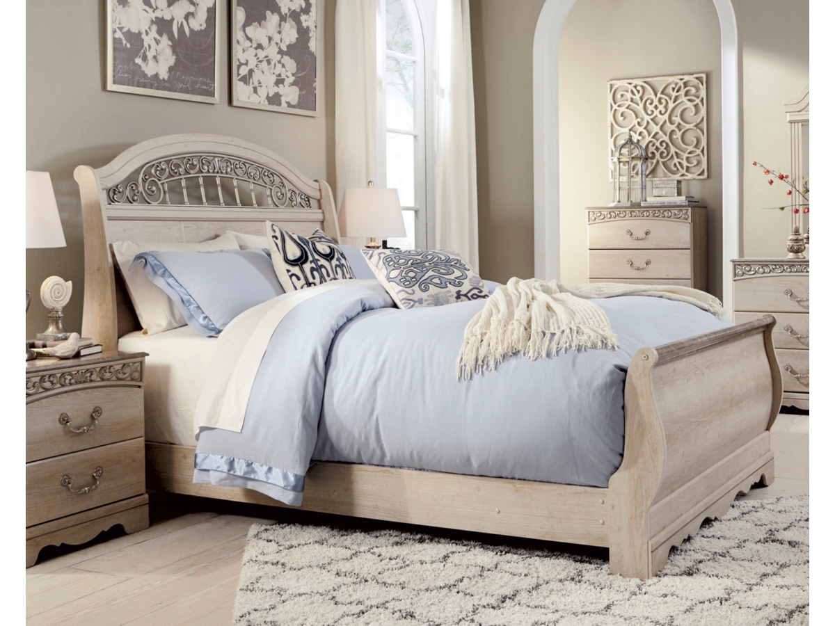 Catalina creek deals king sleigh bed