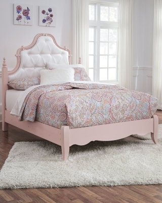 Laddi twin upholstered panel bed best sale