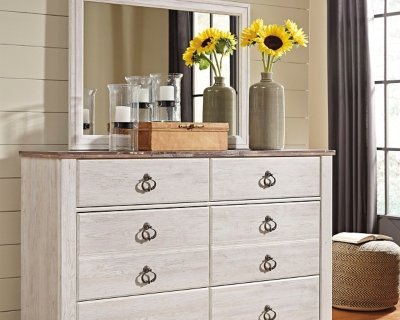 Willowton Dresser and Mirror