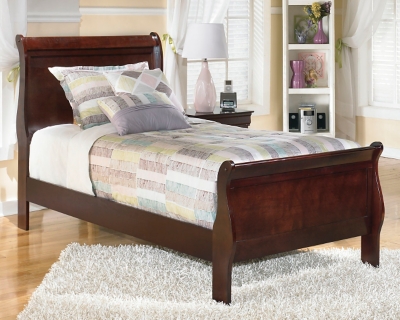 girls twin sleigh bed