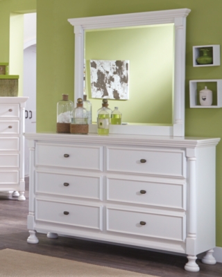 white dresser for girls room