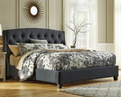 kasidon queen tufted bed | ashley furniture homestore