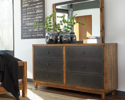Harlynx Dresser Mirror Ashley Furniture Homestore