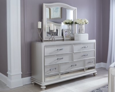 Coralayne Dresser and Mirror, , large