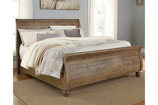 trishley queen sleigh bed | ashley furniture homestore