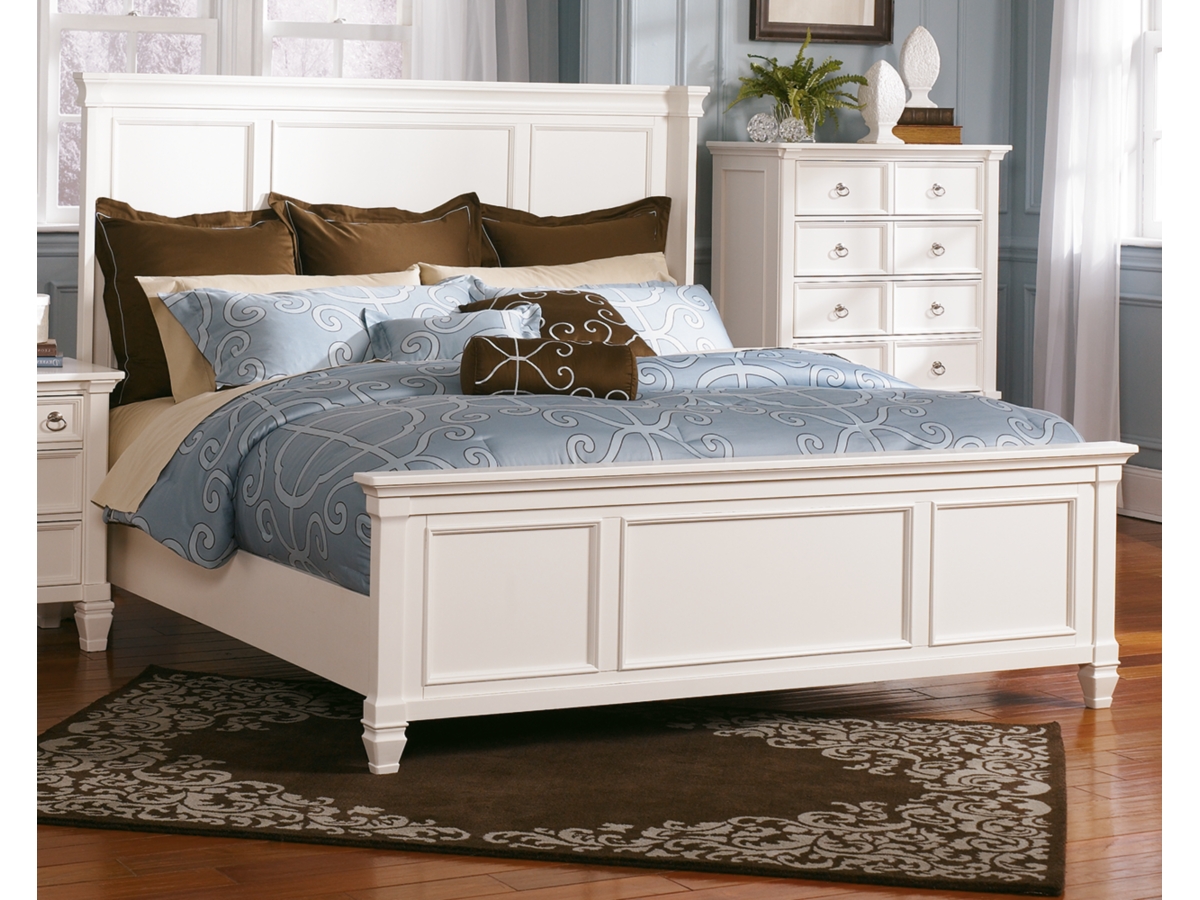 Teganville king deals panel bed