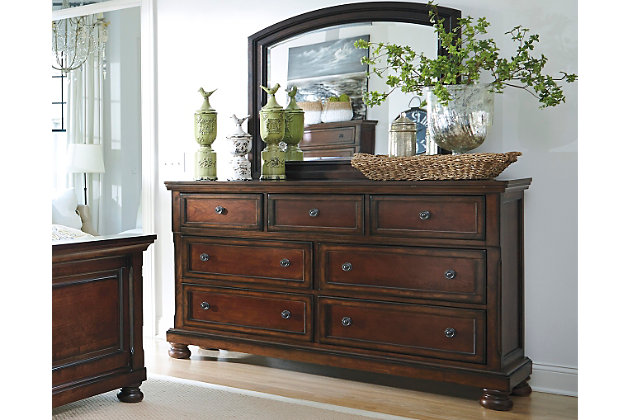 Porter 7 Drawer Dresser And Mirror, What Do You Call A Dresser With Mirror
