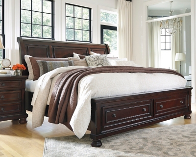 Porter King Sleigh Bed Ashley Furniture Homestore